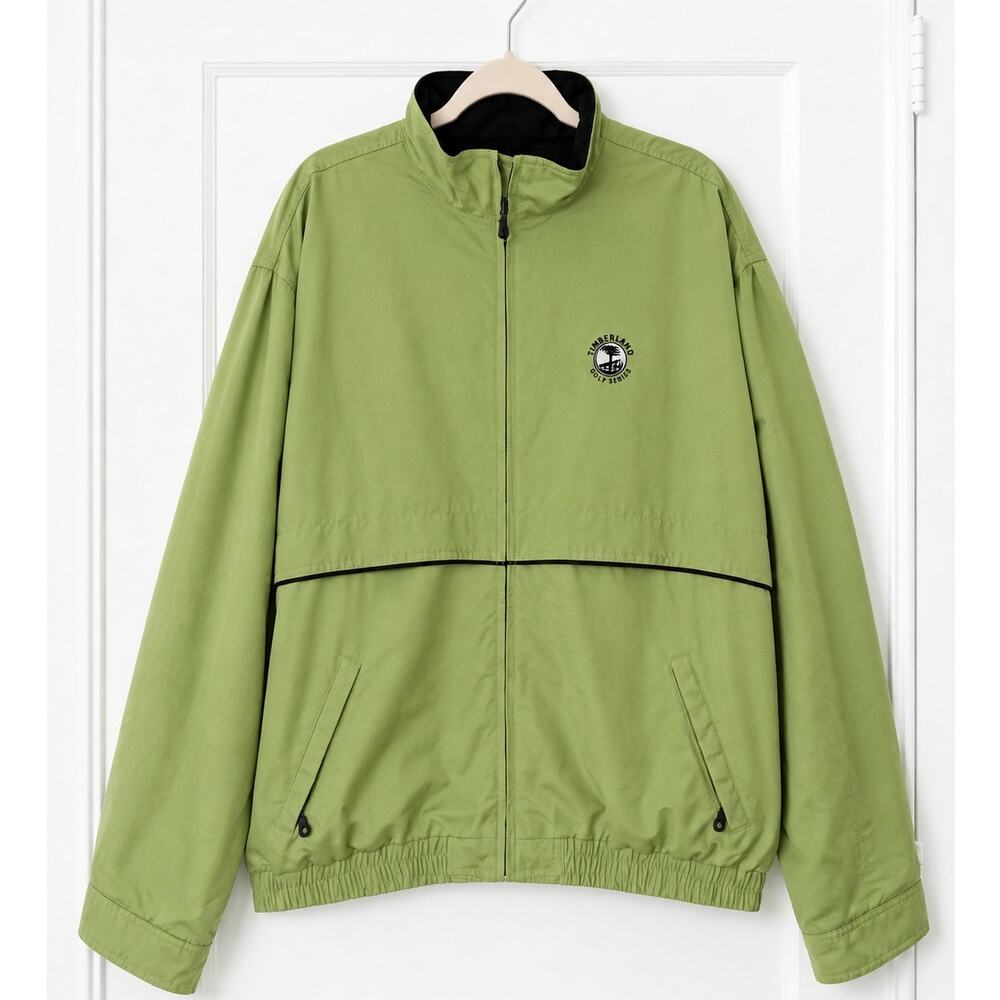Cutter & Buck WeatherTec Pebble Beach Golf Links  Windbreaker Jacket XL Green